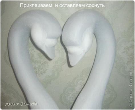 Свадебный подарок. Лебеди из пеноплекса и полимерной глины - Russian ...