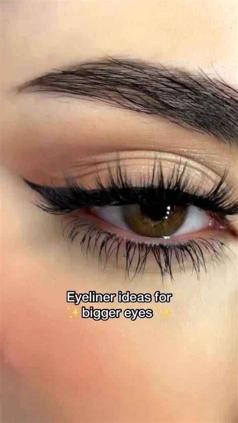eyeliner ideas for bigger eyes | Bigger eyes, Big eyes makeup, Eye makeup