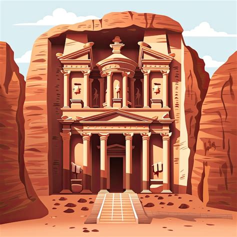 Premium AI Image | Jordan Petra