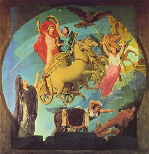 The Apotheosis of Napoleon I, 1853 - Jean Auguste Dominique Ingres ...