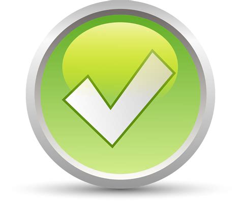 accepter oui coche images vectorielles gratuites sur pixabay