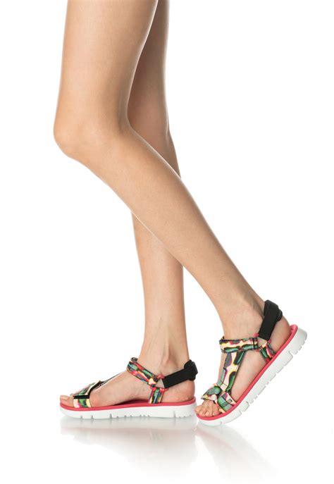 TBC Camper Woman Multicolored Sandals With Velcro 40 - eMAG.bg
