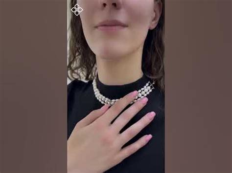 Колье из жемчуга с крестом — натуральные камни, изысканное украшение ...