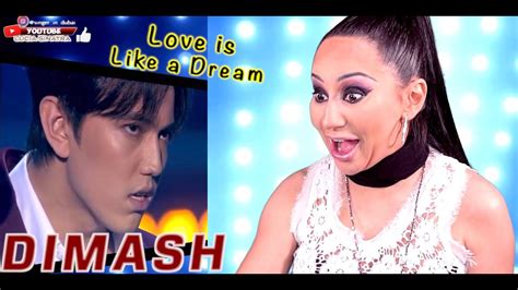 DIMASH LOVE IS LIKE A DREAM Reaction - Димаш (blocked in Russia ...