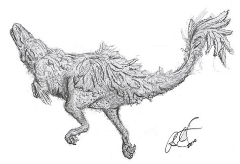 Allosaurus, feathered by oghaki on DeviantArt