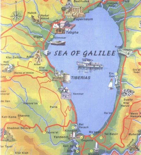 The Sea Of Galilee. – emmausroadministries