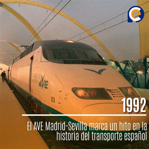 1992: El AVE Madrid-Sevilla marca un hito en la historia del transporte