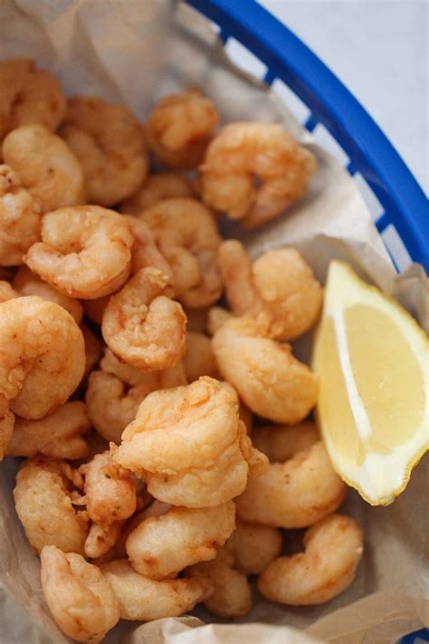 popcorn shrimp super crispy cooked  julie