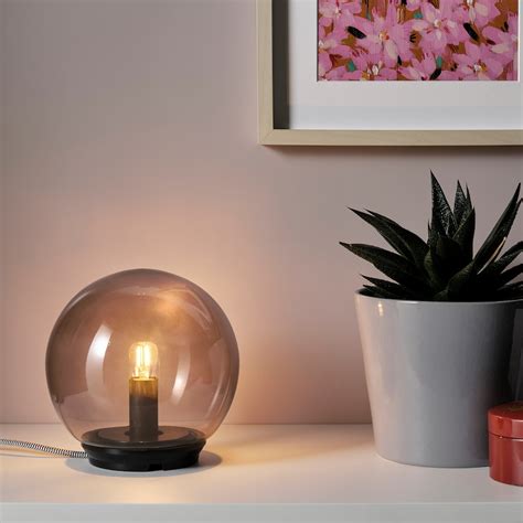 FADO Table lamp, grey, 17 cm - IKEA