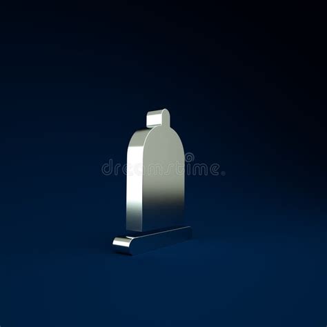 silver condom safe sex icon isolated  blue background safe love