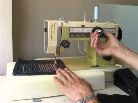 Nähmaschine Sewing machine Швейная машина Veritas 8014/43 test джинс ...