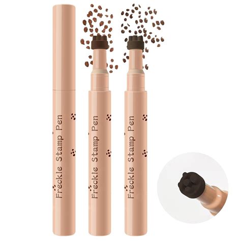 Amazon.com : DAGEDA 2Colors Liquid Freckle Pen, Mini Fake Freckle Stamp ...