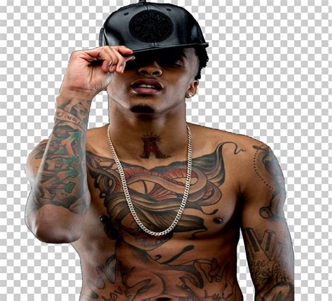 August Alsina Tattoo On His Chest