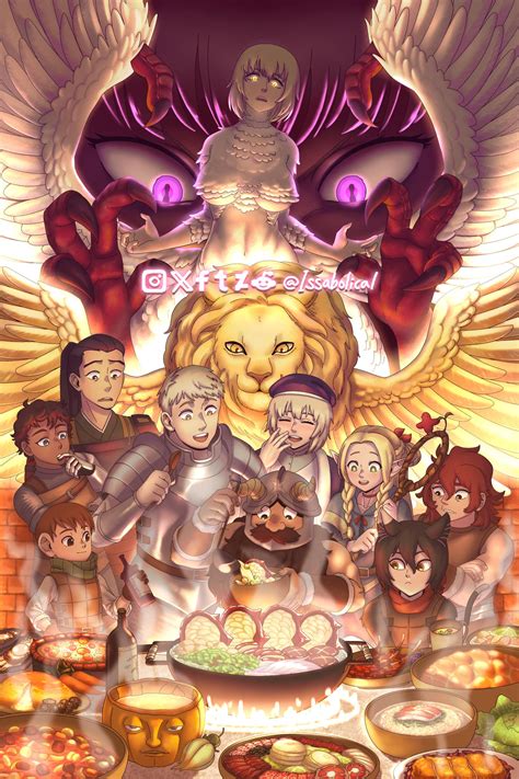 Dungeon Meshi by Issabolical on DeviantArt