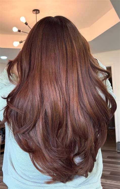 amber brown hair colour ideas  prove warmth  timeless