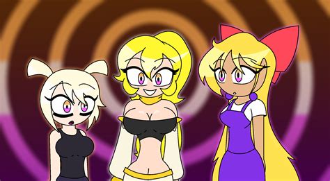 Mesmerized Blonde Lesbians by Hypno-Scream on DeviantArt
