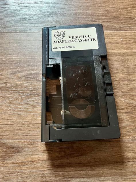 VHS Adapter Cassette VHS/VHS-C in Nordrhein-Westfalen - Krefeld ...