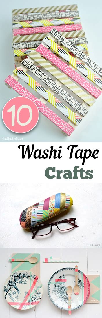 10 Washi Tape Crafts