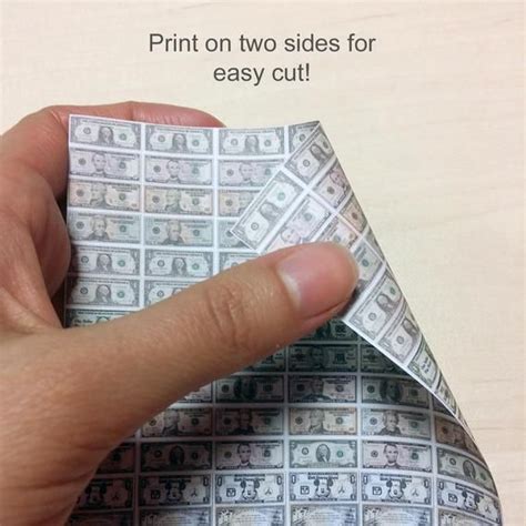 Miniature Money Printable