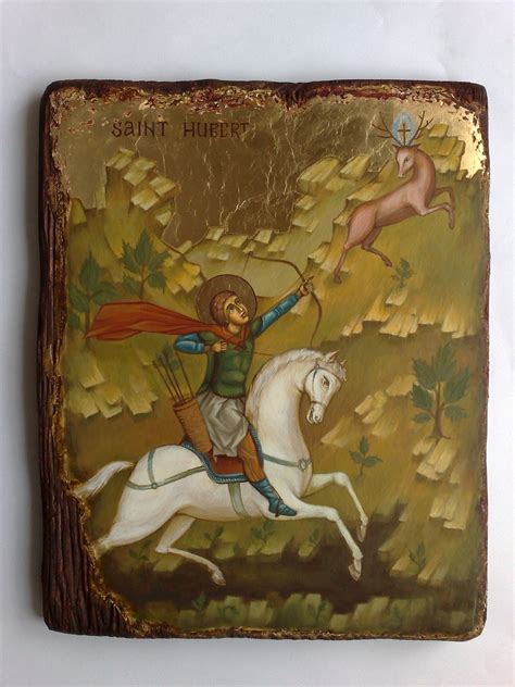 IKONY: Święty Hubert (Saint Hubertus)