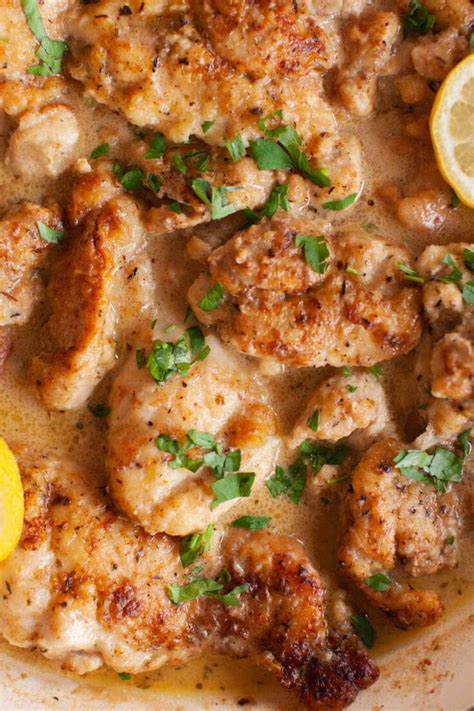 Creamy Lemon Chicken: Easy Recipes | A Joyfully Mad Kitchen
