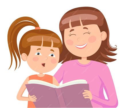 Premium Vector | Vector illustration in a flat style free time mom