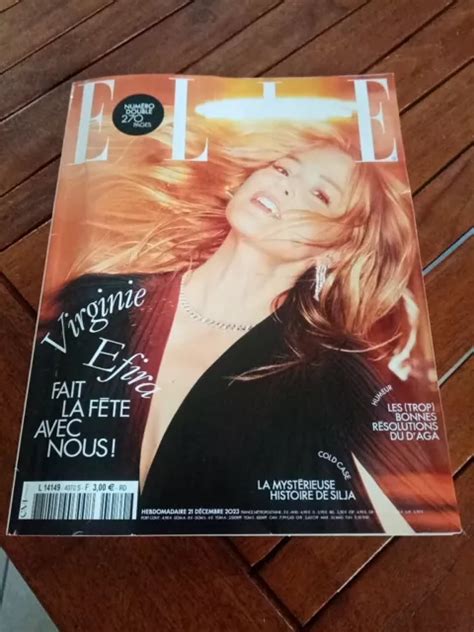 virginie efira elle french magazine decembre  revue mode fashion
