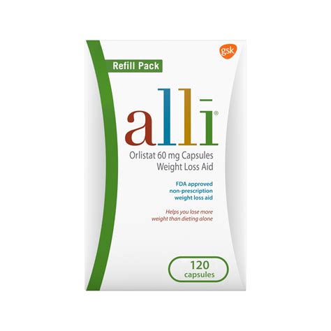 Amazon.com: alli Weight Loss Diet Pills, Orlistat 60 mg Capsules, Non