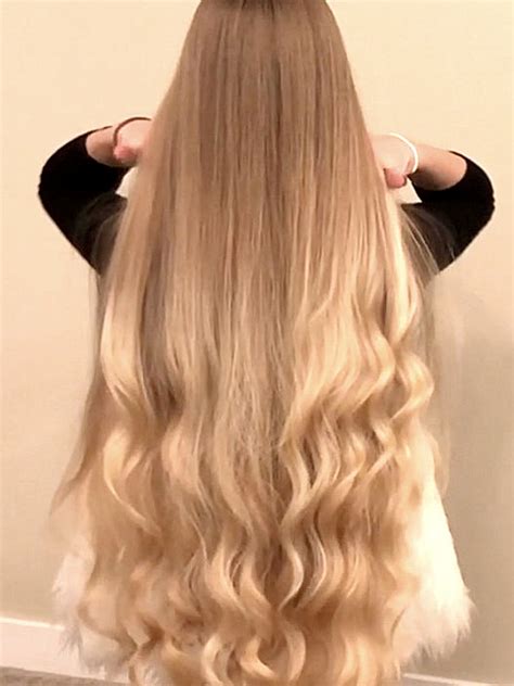 video long hair play routine realrapunzels