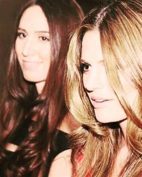 Stana Katic with her sister Kristina