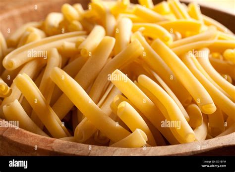 Maccheroni in its classic Italian form Stock Photo - Alamy