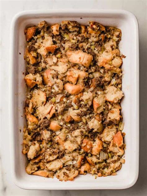 Sourdough Stuffing Recipe - Little Spoon Farm