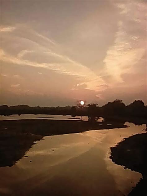 pemandangan indah  pagi hari pemandangan pedesaan fotografi