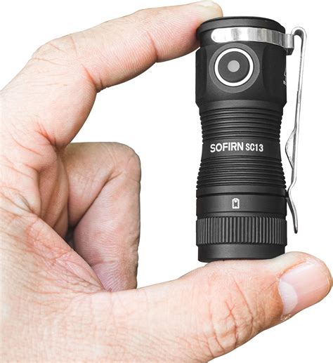 Sofirn SC18 Led Torch Rechargeable 1800 Lumens, Pocket EDC Flashlight