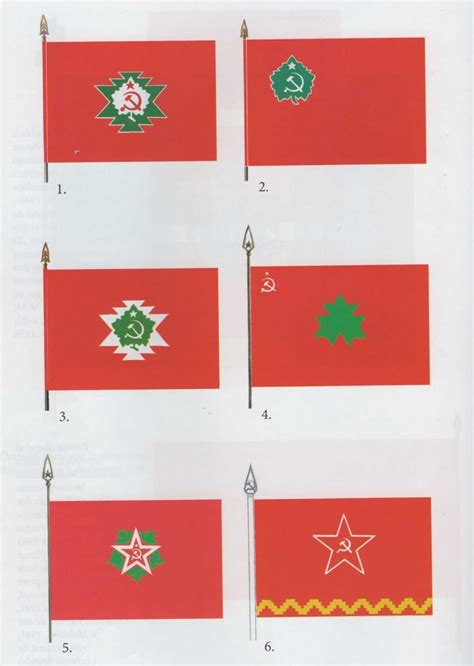 флаги МССР