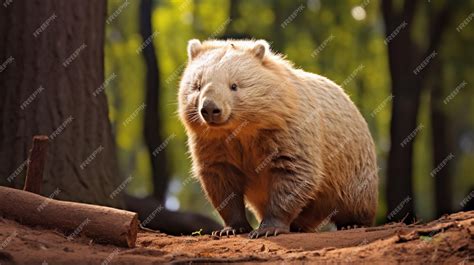 Premium AI Image | Wombat