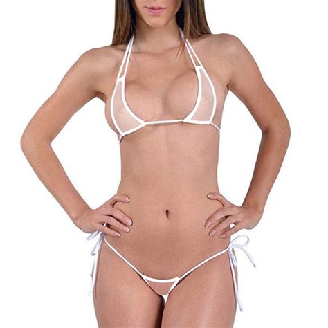 See Through Micro Bikini Sheer Bikini Extreme Micro Bikini - Etsy Australia