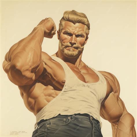 premium ai image  alluring aryan man  fascinating visual