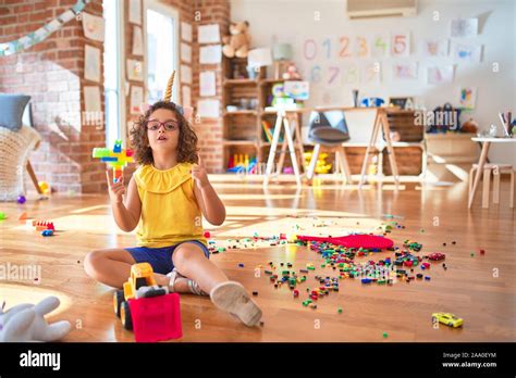 toddler pointing toys  res stock photography  images alamy