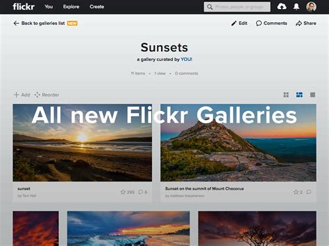 All new Flickr Galleries | We're happy to announce that we a… | Flickr