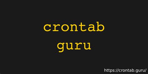 Crontab Guru – Testando os agendamentos do Crontab – Portal Aprendendo ...