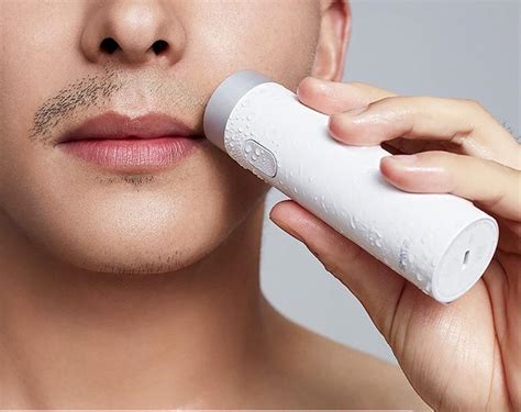 Портативная бритва Xiaomi SMATE Portable Turbine Electric Razor за $20 ...