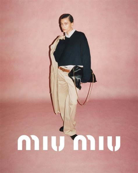 HAILEY BIEBER for Miu Miu SS 2022 – HawtCelebs
