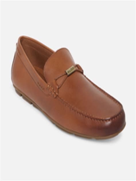 Buy ALDO Men Brown Leather Loafers - Casual Shoes for Men 17568110 | Myntra