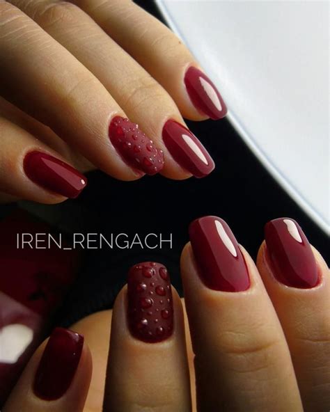 Однотонный маникюр: фото с новинками дизайна 2020 | Ombre nails glitter ...