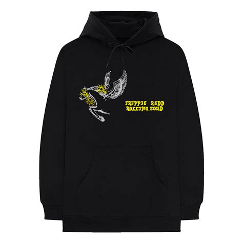 Trippie Redd x RL Multi Peggy Black Hoodie | Rolling Loud