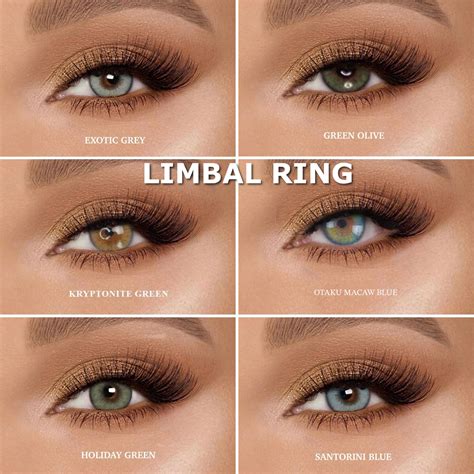 How the Limbal Ring Defines Your Look | Colored Contact Lenses Guide