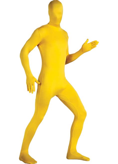 Yellow Bodysuit Adult Halloween Costume - Walmart.com