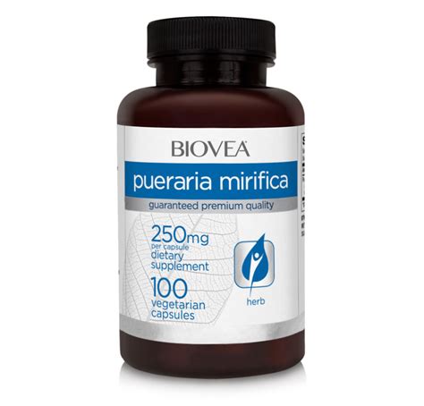 Pueraria Mirifica 500mg 100 Capsules | BIOVEA Supplements