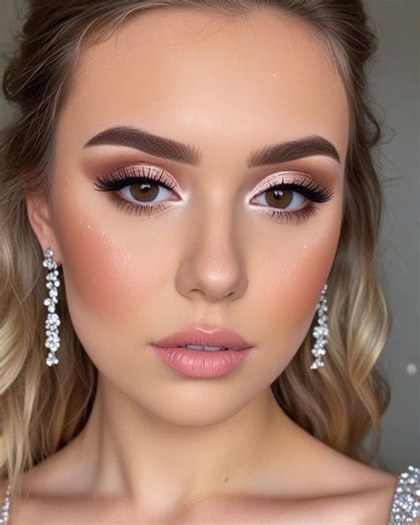 50 Soft Glam Prom Makeup Looks : Soft Glam Glow 1 - Fab Mood | Wedding ...